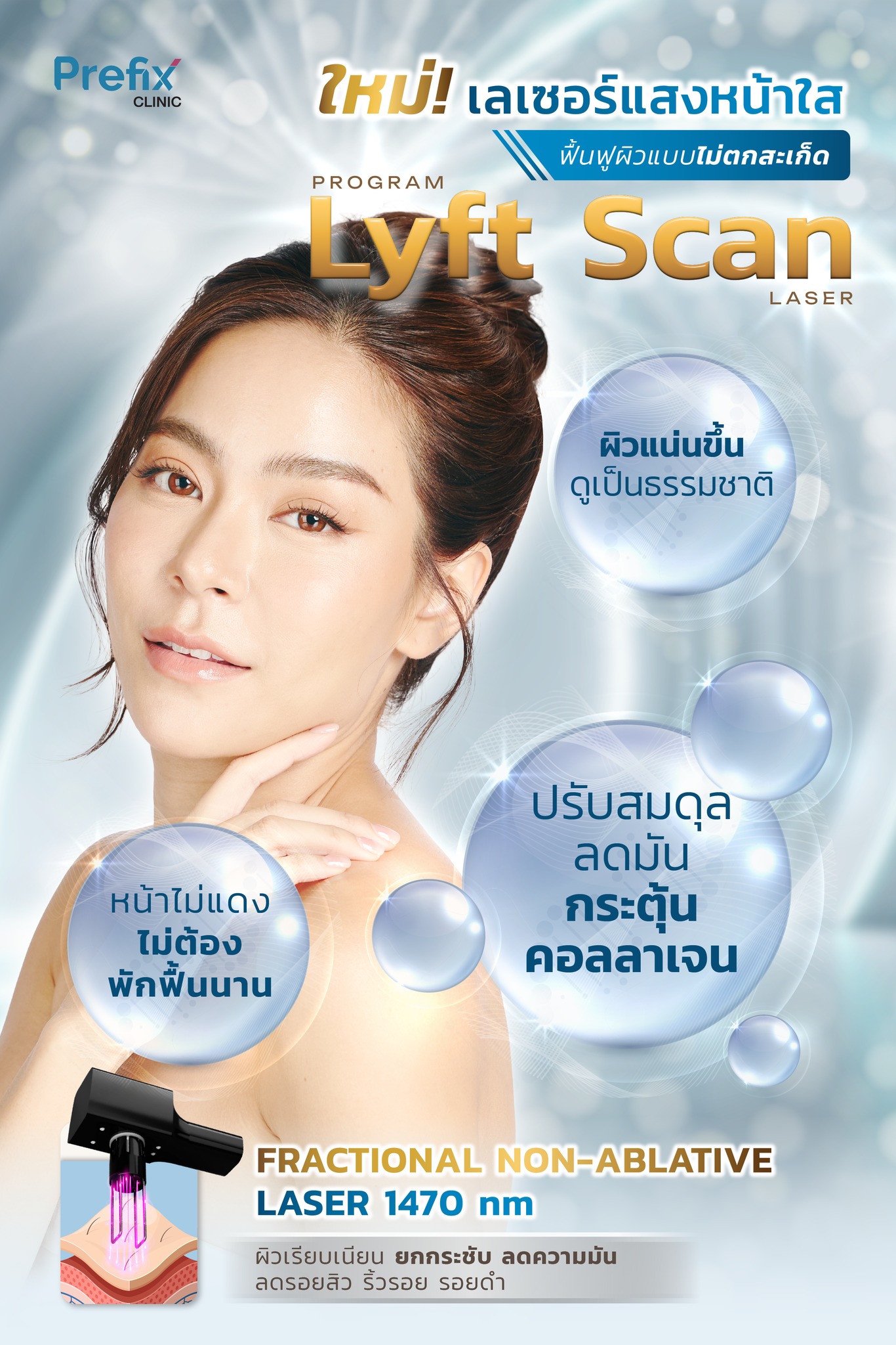 Remodeling ผิวจากภายใน LYFT SCAN LASER